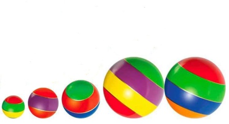 Купить Мячи резиновые (комплект из 5 мячей различного диаметра) в Грайвороне 
